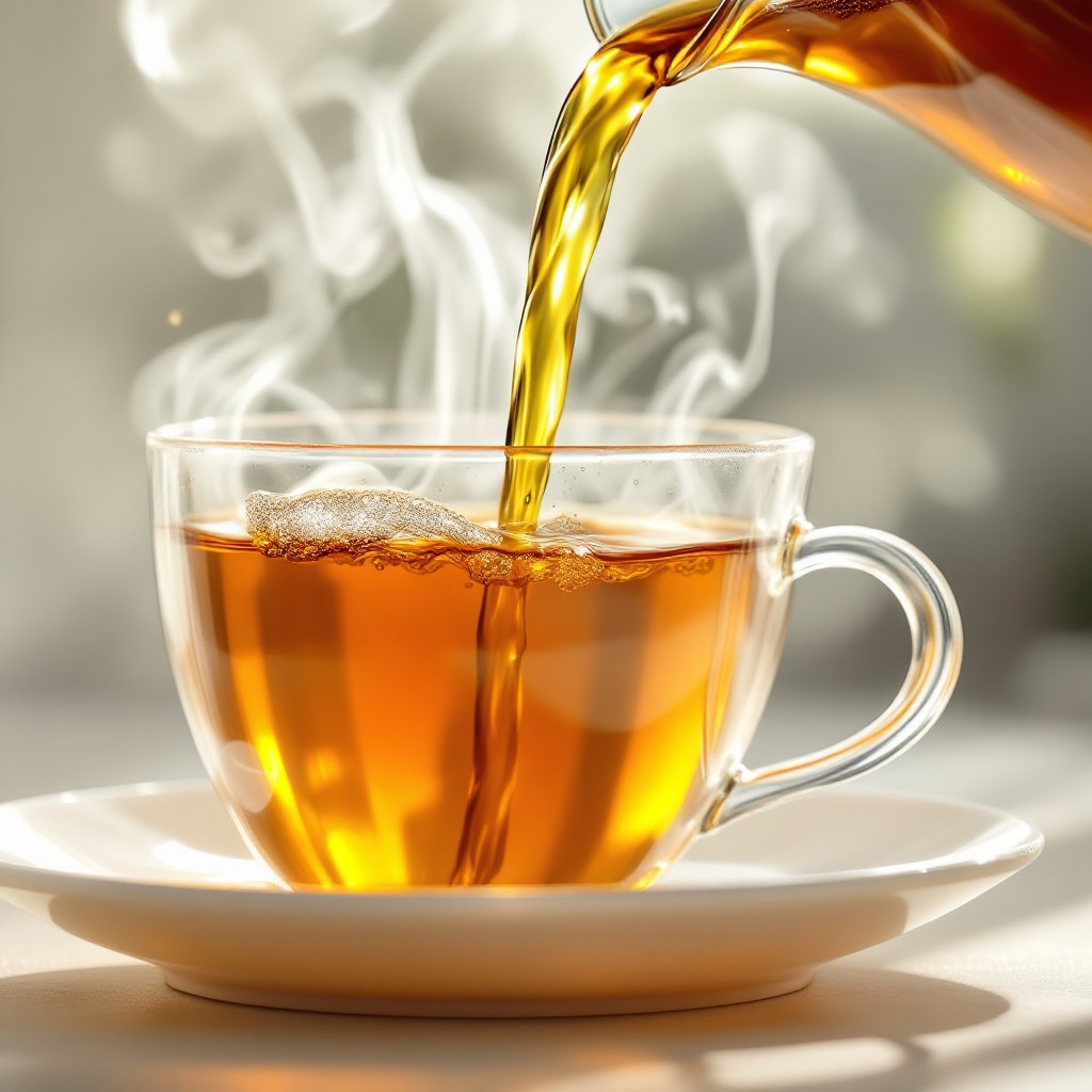 Golden Tea Color Free Golden Tea Pour Photo - Tea, Amber, Golden | Download at StockCake