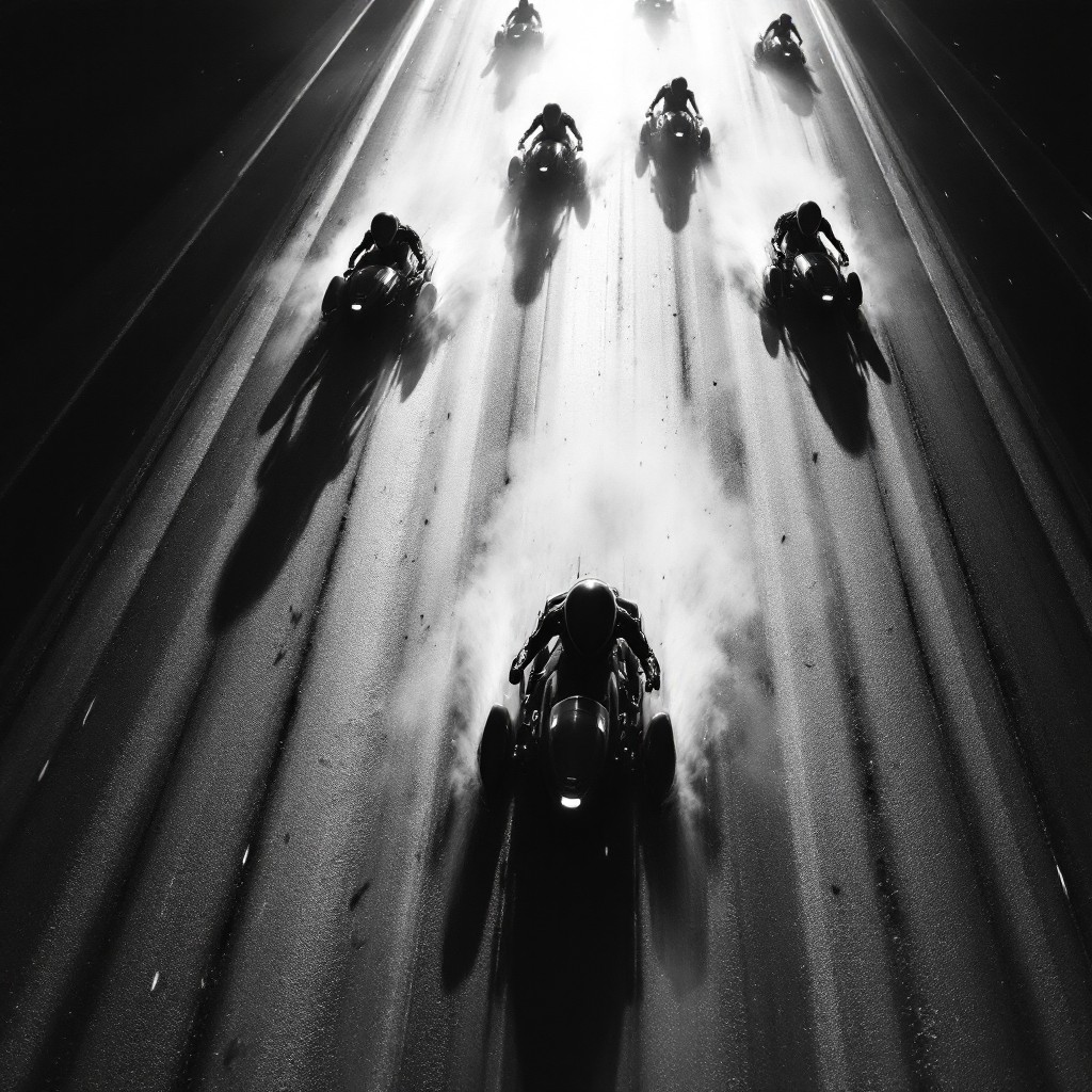 Free Alien Speed Race Image - Alien, Racing, Monochrome | Download at ...