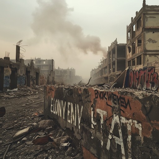 Crime Ravaged City Free Devastated Urban Landscape Image - Destruction, War, Devastation ...