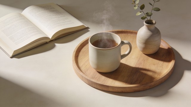 Free Peaceful Morning Scene Image - Minimalist, Morning, Coffee ...