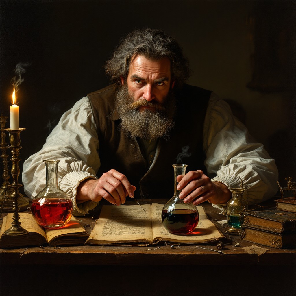 Free Alchemist Discovers Science Image - Alchemist, Scientist, Scholar ...