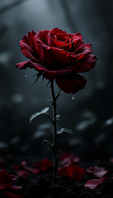 Gothic Standard Roses Free Gothic Rose Romance Image - Rose, Gothic, Thorns | Download at ...