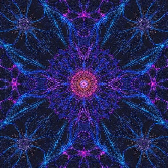 Free Luminous Thought Network Photo - Neural, Fractal, Network ...