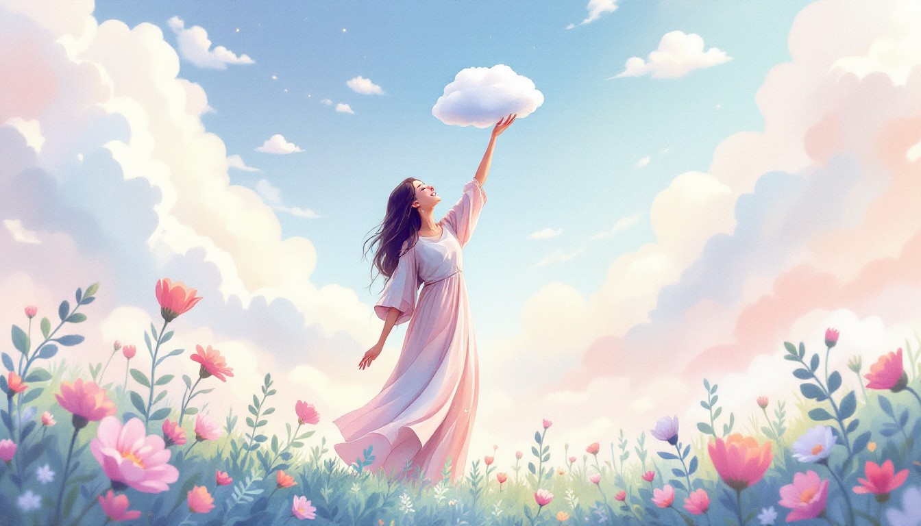 Free Dancing With Clouds Image - Whimsical, Dreamy, Magical | Download ...