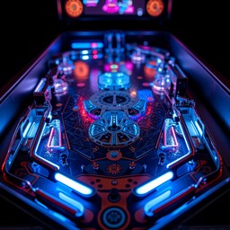 Free Luminous Pinball Symphony Image - Pinball, Arcade, Neon | Download ...