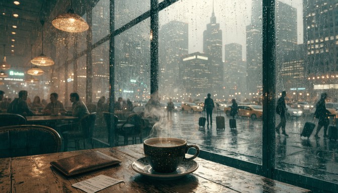 Free Rainy Cafe Wanderlust Image - Cafe, Coffee, Rain | Download at ...