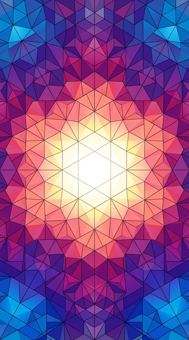 Free Prismatic Geometric Burst Image - Geometric, Tessellation ...