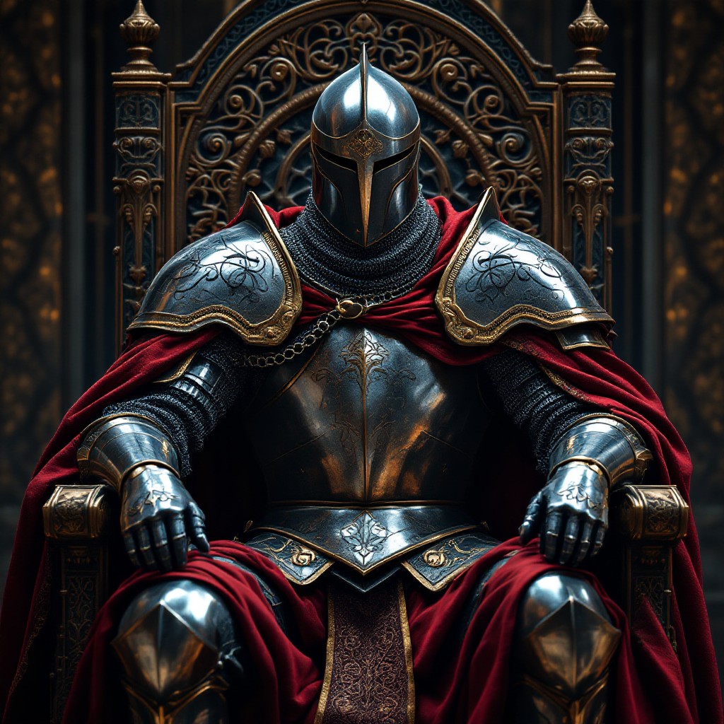 Knight Throne Free Throne of Power Image - Knight, Throne, Armor | Download at StockCake