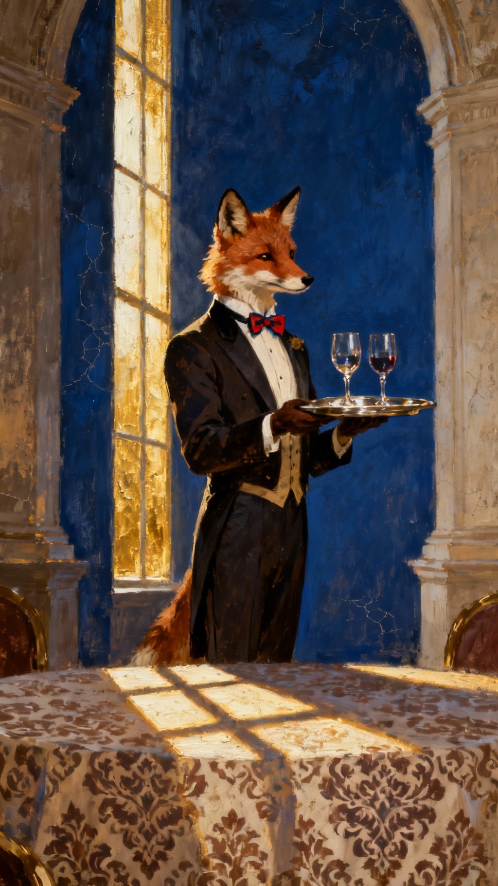 Free Distinguished Fox Server Photo - Fox, Waiter, Anthropomorphic ...