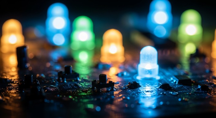Free Colorful LED Glow Image - Lighting, Led, Rgb | Download at StockCake