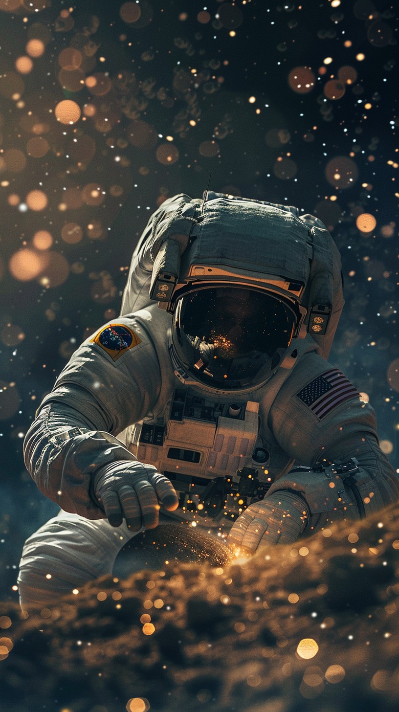Free Astronaut in Space Image - Space, Astronaut, Stars | Download at ...