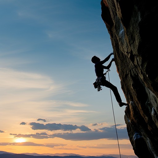 Free Climber at Sunset Image - Climbing, Sunset, Mountains | Download ...
