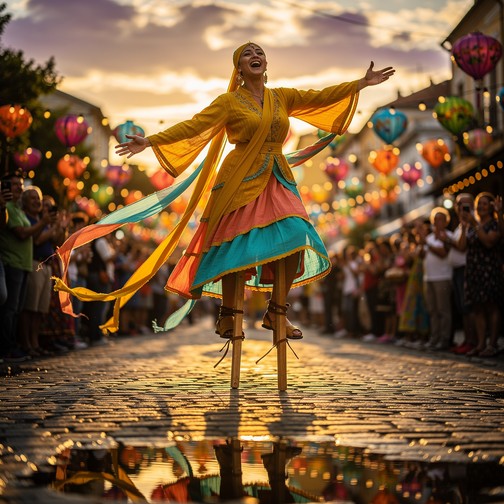 Free Festival Stilt Performance Image - Festival, Performer, Stilts ...