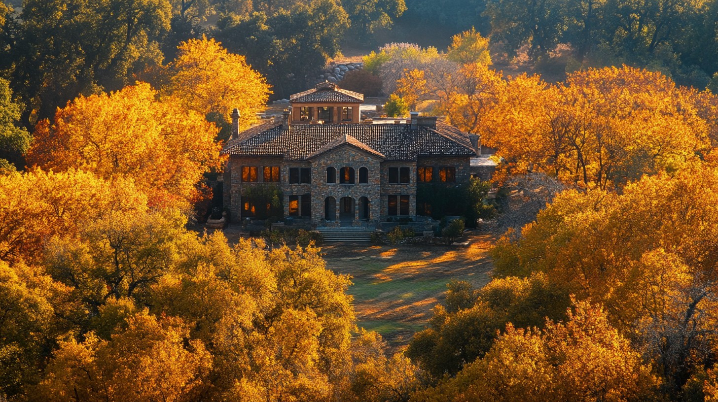 Free Autumn Estate View Image - Autumn, Estate, Trees | Download at ...