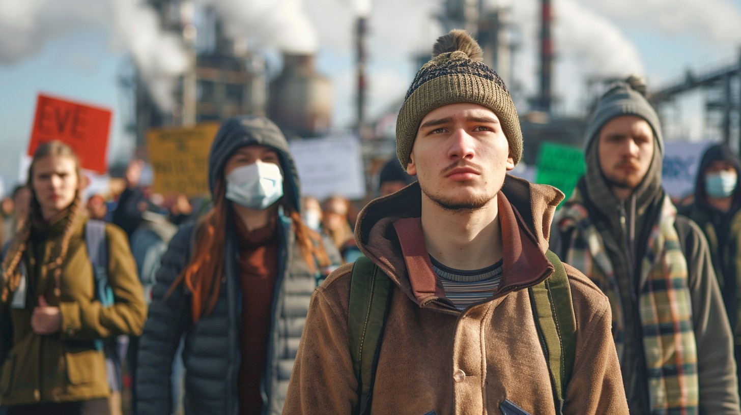 Free Protesters Against Industry Image - Protest, Industry, Pollution ...