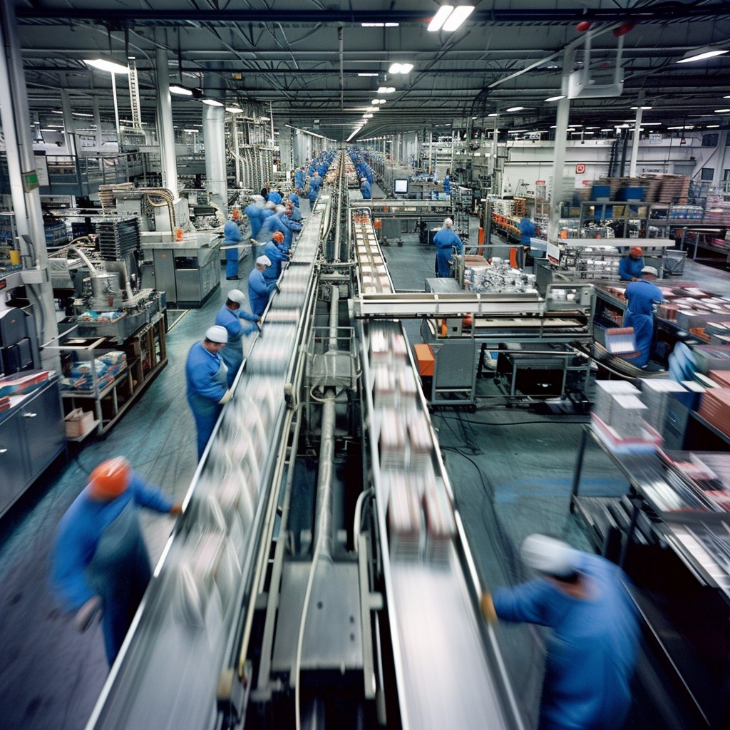 Free Busy Factory Floor Image - Factory, Workers, Manufacturing ...