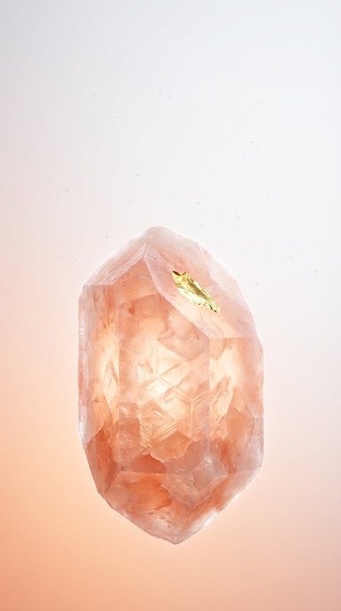Translucent Pink Crystal Free Pink Crystal Glow Image - Crystal, Pink, Himalayan | Download at ...