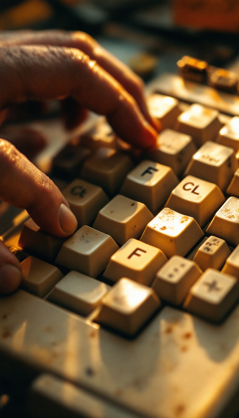 Retro Keyboard Background Free Vintage Keyboard Memories Image - Vintage, Keyboard, Retro ...