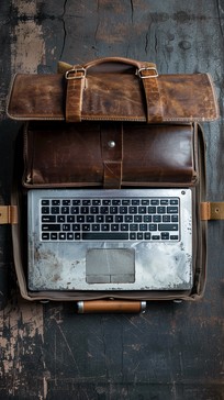 Free Vintage Laptop Briefcase Image - Vintage, Laptop, Briefcase ...