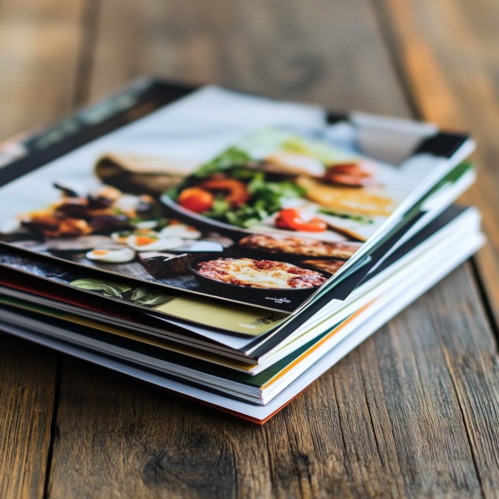 Free Stacked Food Magazines Image - Food, Magazines, Recipes | Download ...