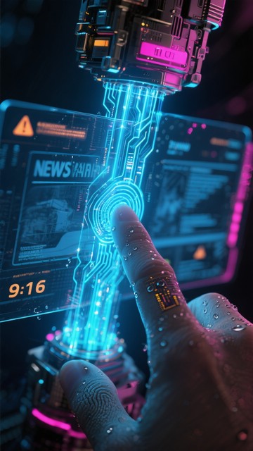 Free Digital Touch Interface Image | Download at StockCake