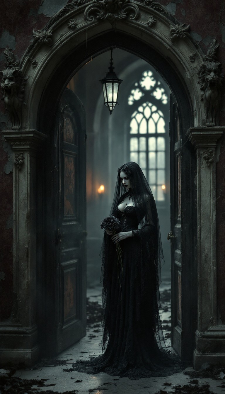 Free Gothic Mourning Beauty Image - Gothic, Victorian, Woman | Download ...