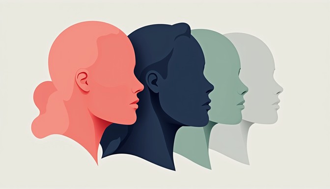 Subtle Profiles Free Layered profile silhouettes Image - Silhouettes, Profiles ...