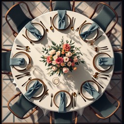 Free Elegant Table Setting Image - Table, Dining, Centerpiece ...