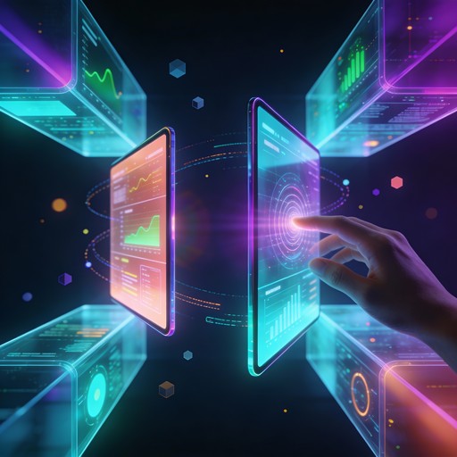 Free Holographic Technology Interface Image - Technology, Holographic ...