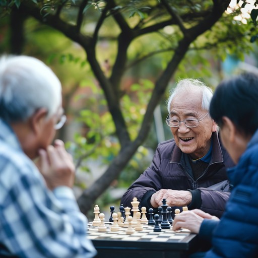 Free Joyful Chess Game Image - Chess, Seniors, Park | Download at StockCake