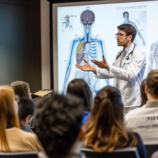 Free Doctor Lecturing Students Image - Doctor, Students, Lecture ...
