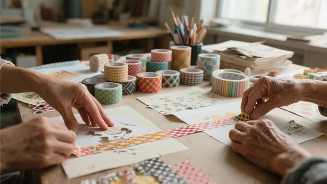 Work Tape Pattern Free Crafting With Tape Image - Crafting, Washi, Tape | Download at ...