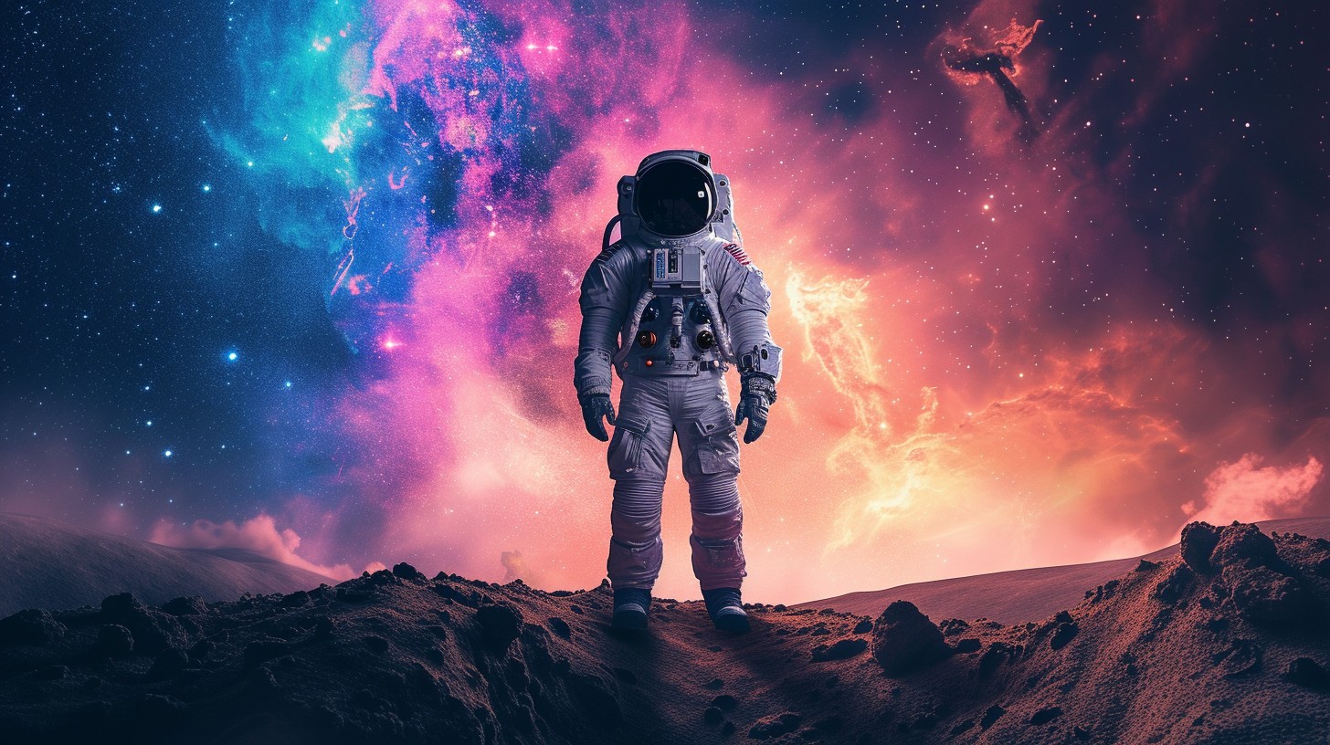 Free Cosmic Solitude Awaits Image - Astronaut, Space, Cosmos | Download ...