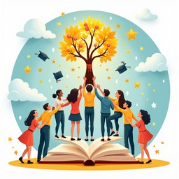 Free Knowledge Grows Together Image - Education, Learning, Books ...