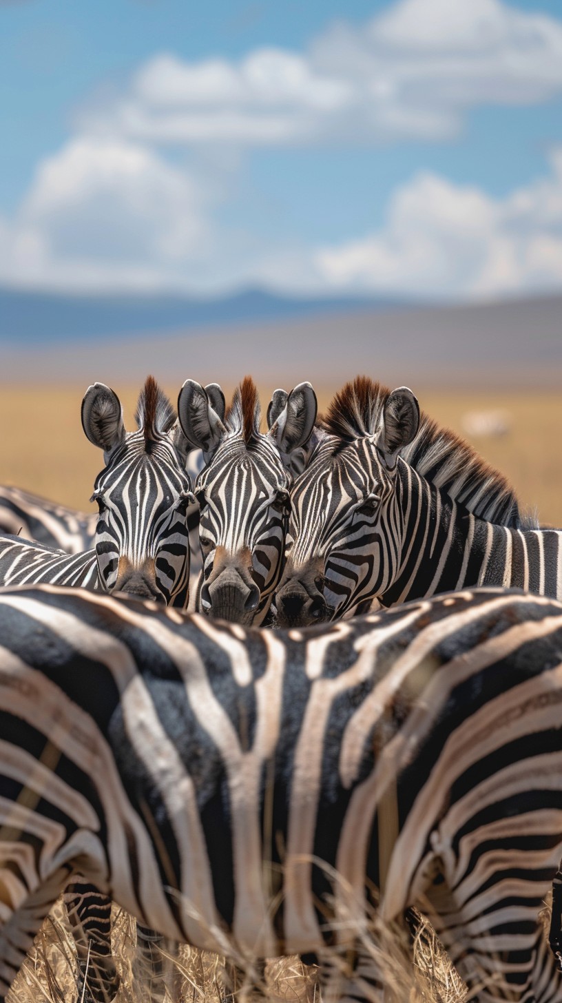 Zebra Hand Some Free Zebras Huddle Together Image - Zebra, Stripes, Wildlife | Download ...
