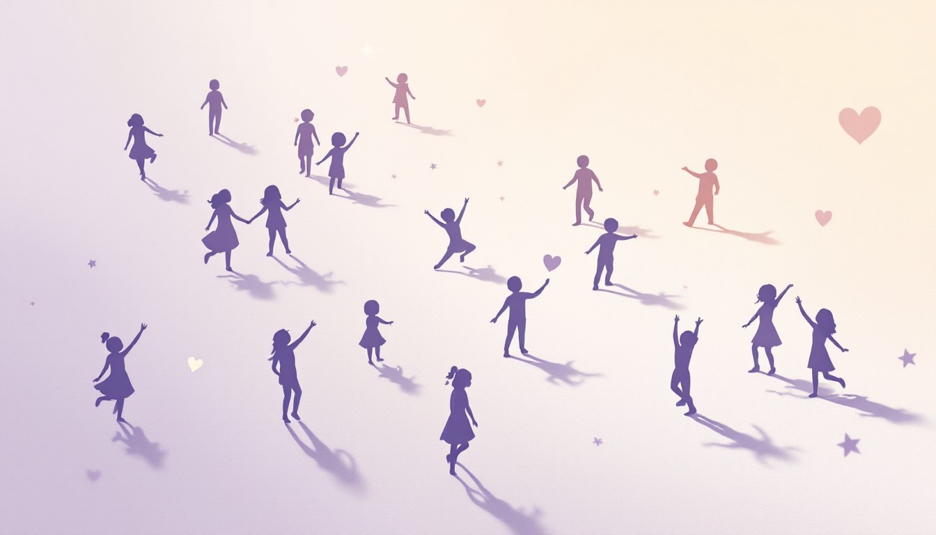 Free Dancing Shadow Silhouettes Image - Silhouettes, Dancing, Purple ...