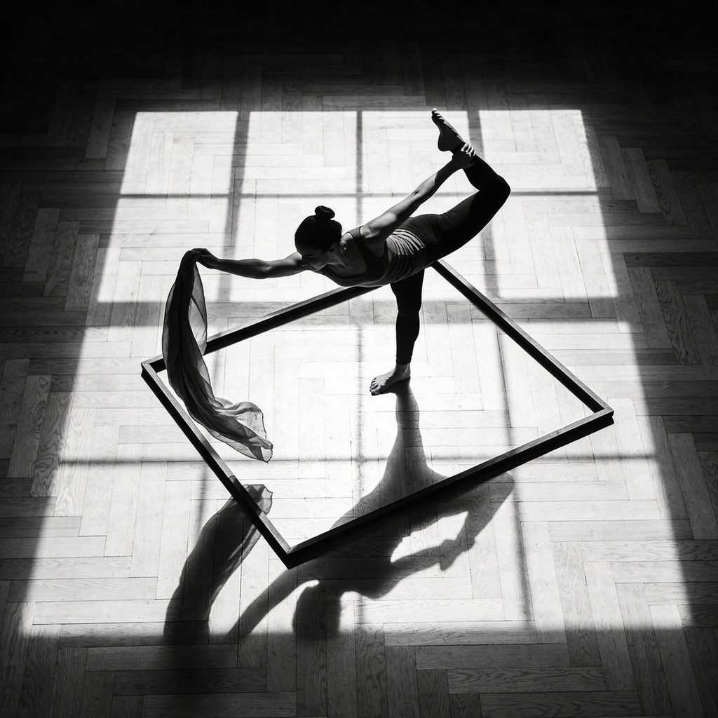 Free Yoga Shadow Dance Image - Yoga, Balance, Woman | Download at StockCake