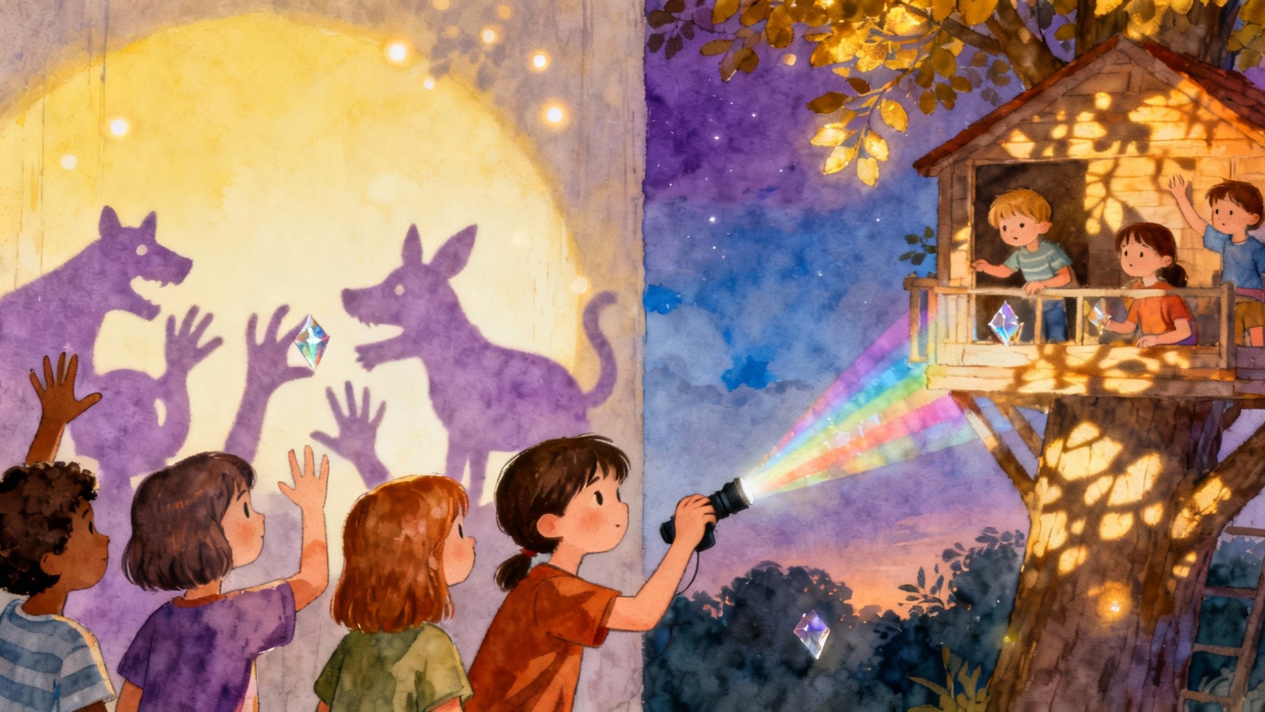 Free Shadow Play Magic Image - Whimsical, Children, Shadows | Download ...