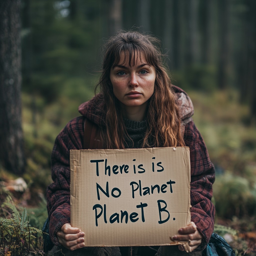 Free Environmental Protest Sign Image - Environment, Protest, Forest ...