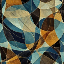 Free Flowing Feather Geometry Image - Abstract, Geometric, Feather ...