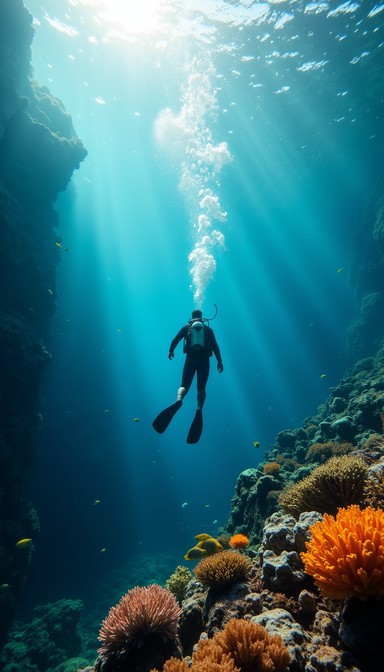 Diving Exploration Examples Free Underwater Exploration Dive Image - Diving, Underwater, Ocean ...