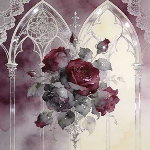 Free Gothic Rose Elegance Image - Watercolor, Gothic, Roses | Download ...