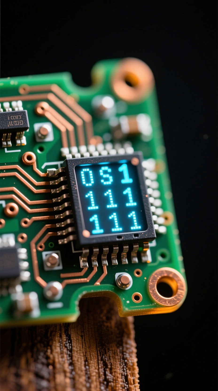 Download Binary Code Glows Image - Technology, Circuit, Binary | StockCake