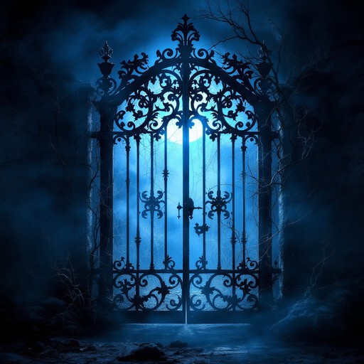 Free Gothic Blue Gate Image - Gothic, Gate, Victorian | Download at ...