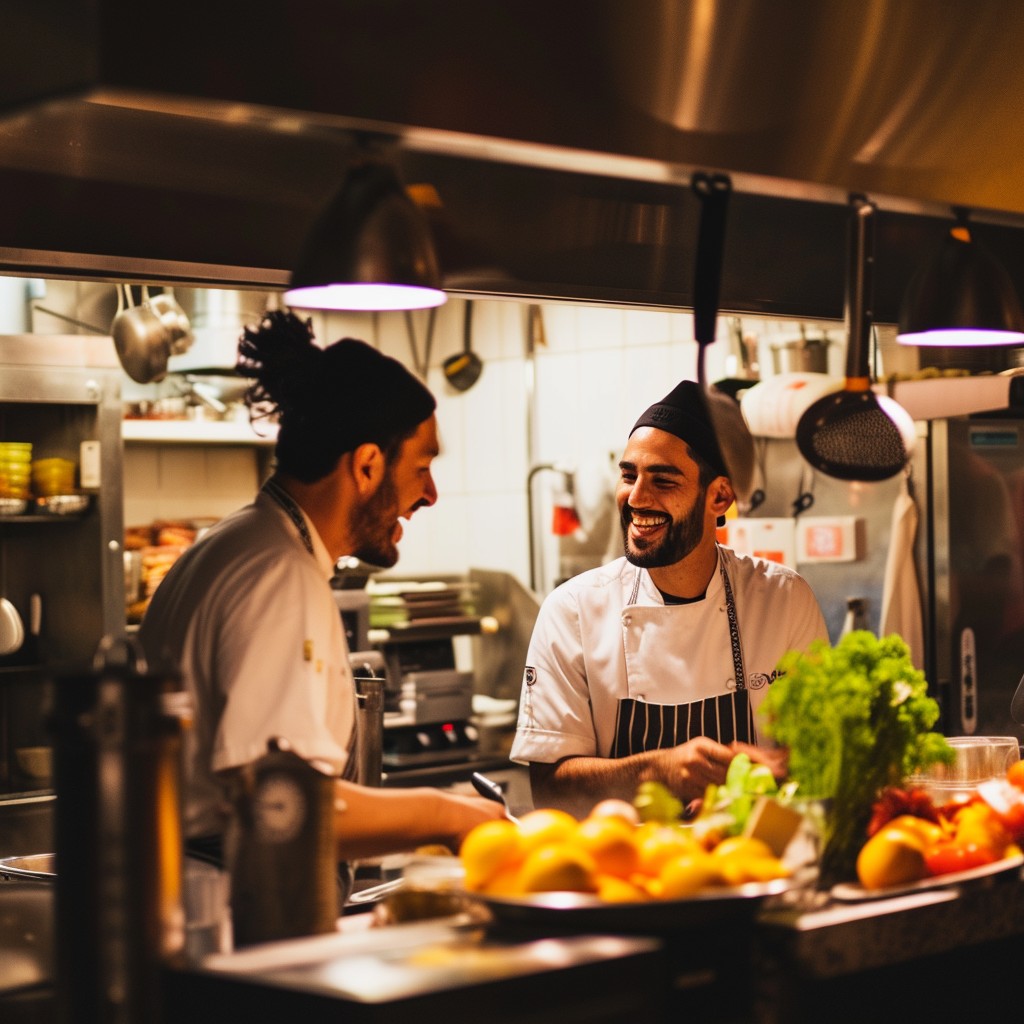 Free Chefs in Conversation Image - Chefs, Kitchen, Conversation ...