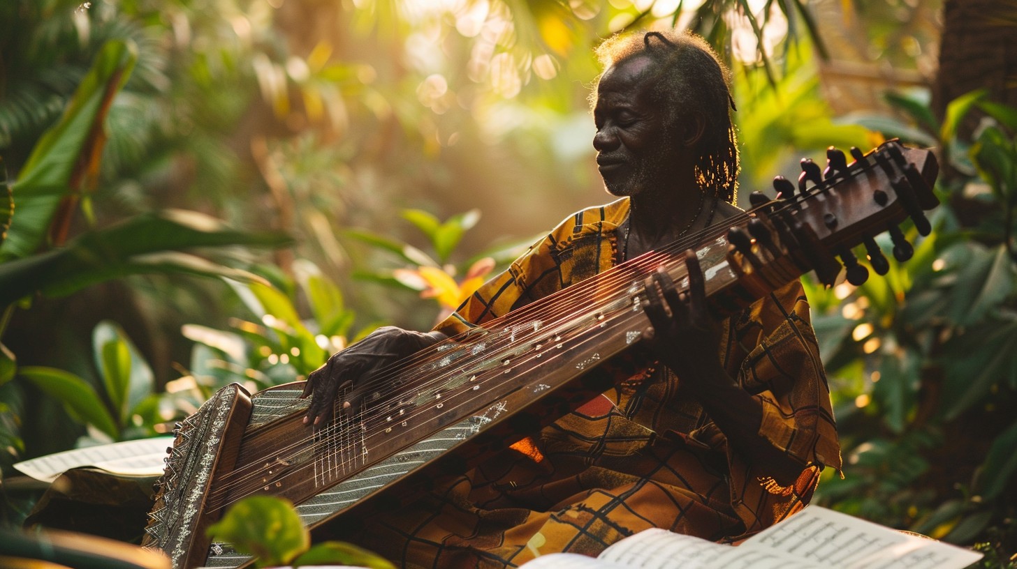 Free Playing Forest Kora Image - Musician, Forest, Kora | Download at ...