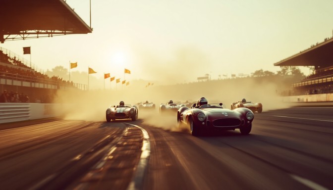 Nostalgic Racing Free Vintage Racing Lineup Image - Racing, Vintage, Cars | Download at ...