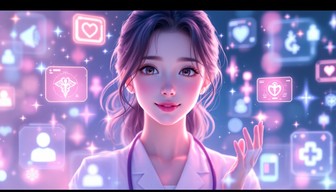 Free Digital Healthcare Angel Image - Nurse, Holographic, Medical ...