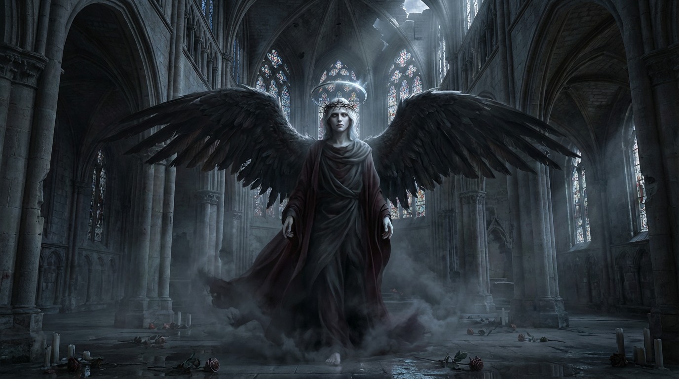 Free Fallen Angel Rising Image - Angel, Wings, Cathedral | Download at ...