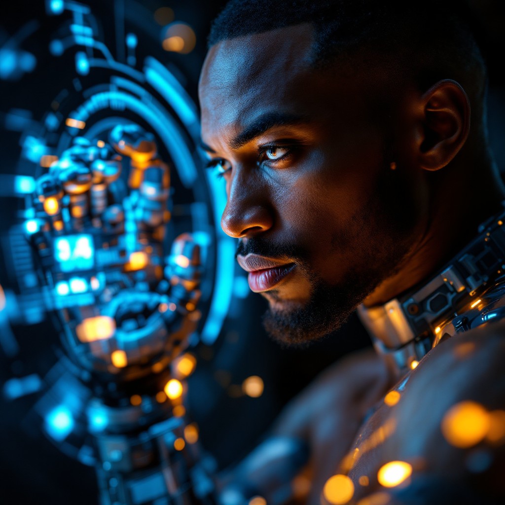 Free Human Machine Fusion Image - Exoskeleton, Athlete, Bionic ...